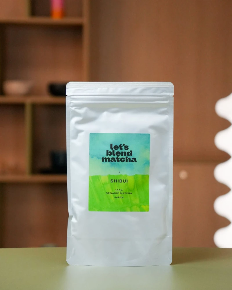 Matcha Shibui w opakowaniu doypack 200 g – 100 porcji