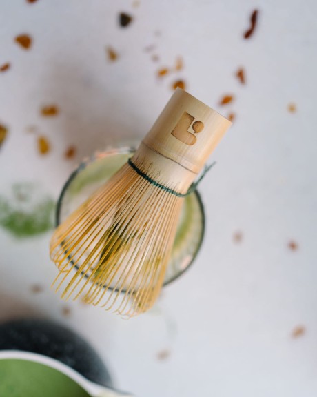 Bambusowa trzepaczka Chasen Let's Blend spieniająca herbatę matcha