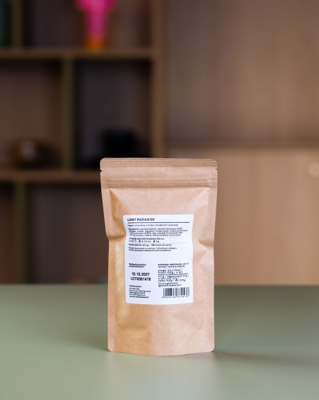 Blend owocowy o smaku mango i ananasa - Lost Paradise w opakowaniu uzupełniającym refill 100 g – 20 porcji