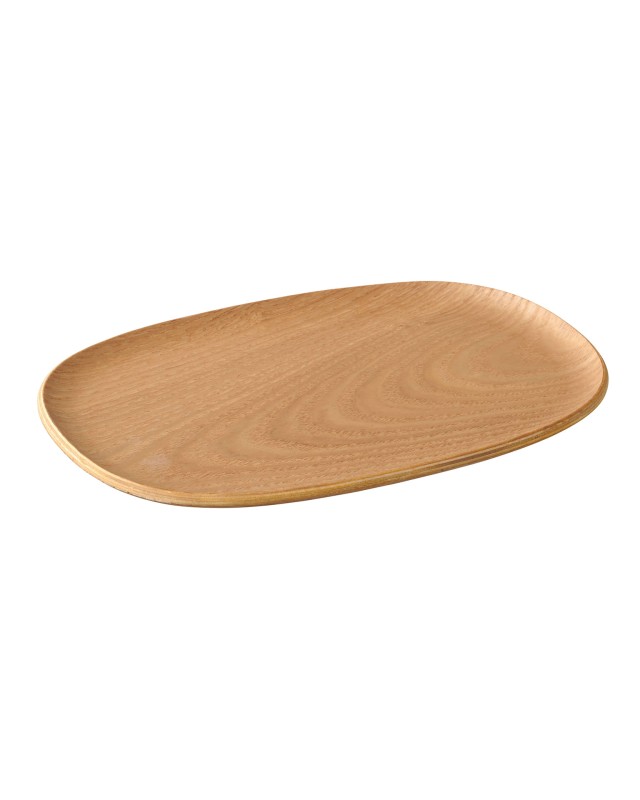Drewwniana taca do podawania herbaty 210 x 145 mm KINTO