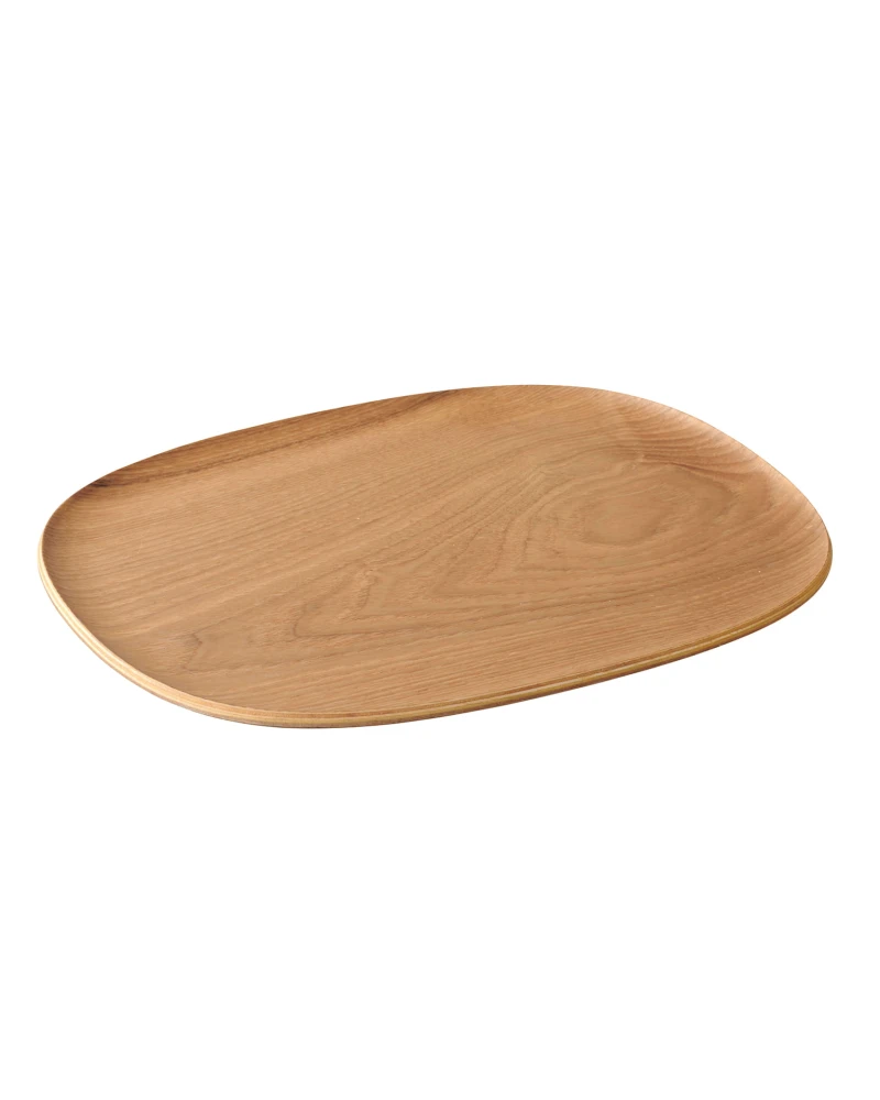 Drewwniana taca do herbaty 265 x 215 mm KINTO