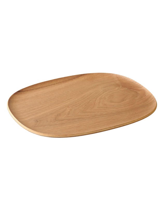Drewwniana taca do herbaty 265 x 215 mm KINTO